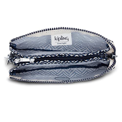 Kipling Bolsa grande criativa feminina, Chevron urbano, 7.25''L x 4.25''H x 1.5''D