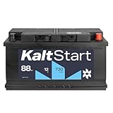 KaltStart BATTERIEN Autobatterie 12V 88Ah 730A/EN für WINTER Starterbatterie PKW geeignet, absolut wartungsfrei ersetzt 80Ah 85Ah 90Ah