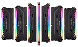 Corsair Vengeance RGB Pro DDR4 RAM 8Go (1x8Go) DDR4 Jusqu'à 3200MHz (PC4-25600) C16 optimisé pour AMD Ryzen – Noir (CMW8GX4M1Z3200C16) - 17
