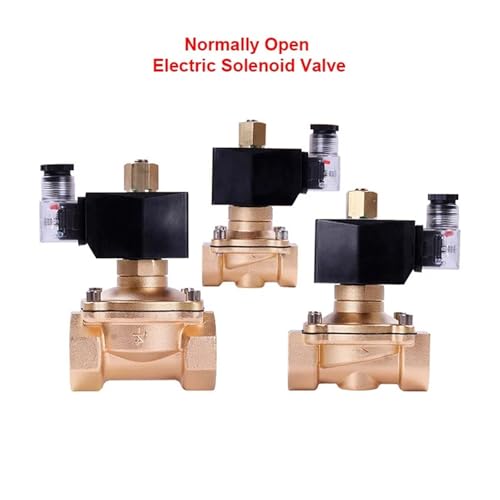Électrovanne laiton normalement ouverte 3/8 évite la surchauffe vanne eau 240V - 3