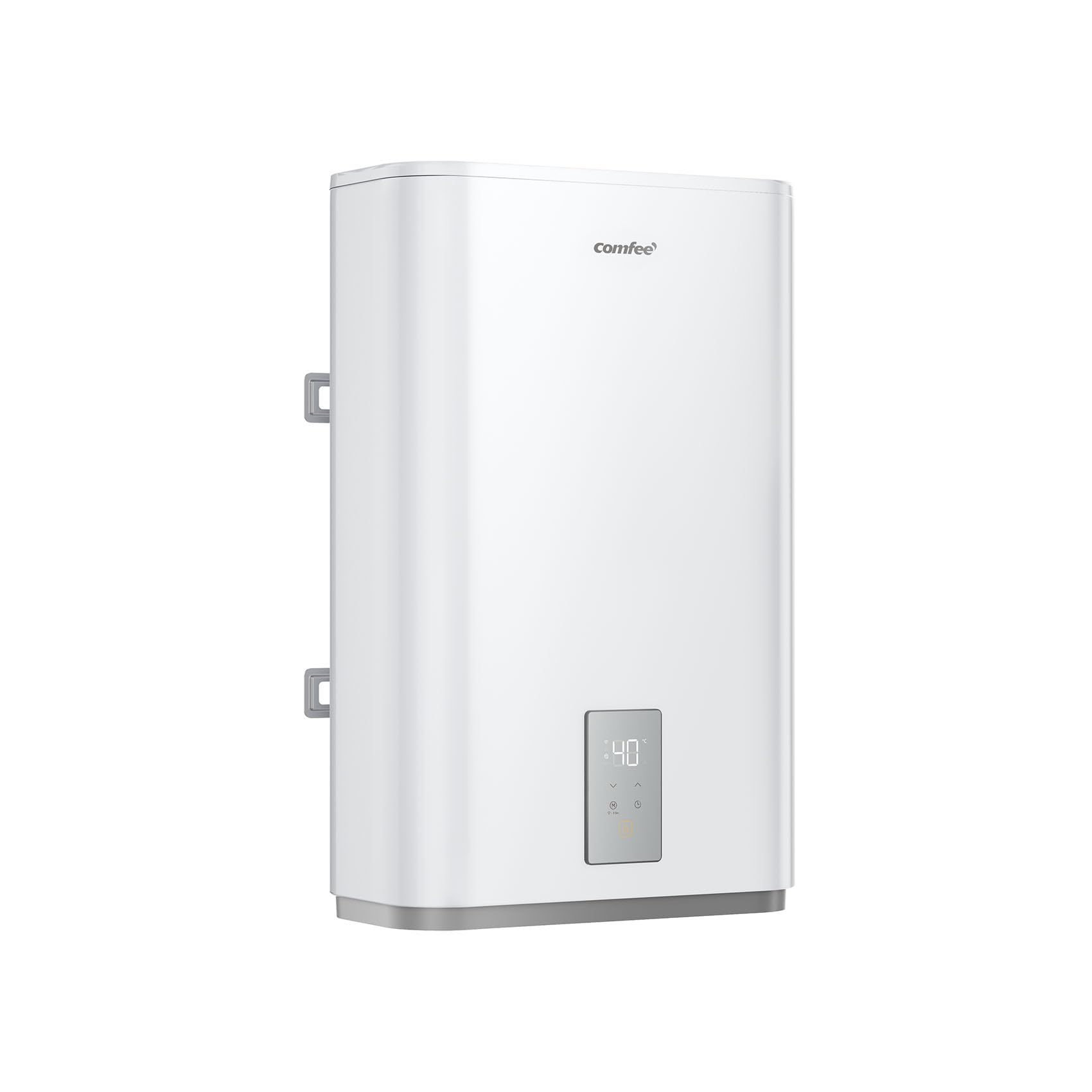 COMFEE' CWH15ED1350EUW Calentador de Agua Eléctrico, Doble Tanque, 47L | Control por App, Instalación Vertical u Horizontal, Ultradelgado, Antibacteriano Ag+, Doble Depósito, Inteligente, Blanco