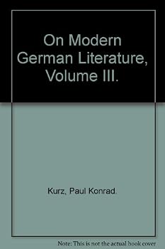 Hardcover On Modern German Literature (English and German Edition) Book