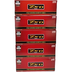 ZEN King Size Full Flavor Cigarette Tubes – -5 Boxes,1250 ct