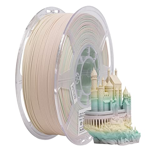 Filament eSUN PLA  Tęczowy Matowy (RAINBOW MATTE)