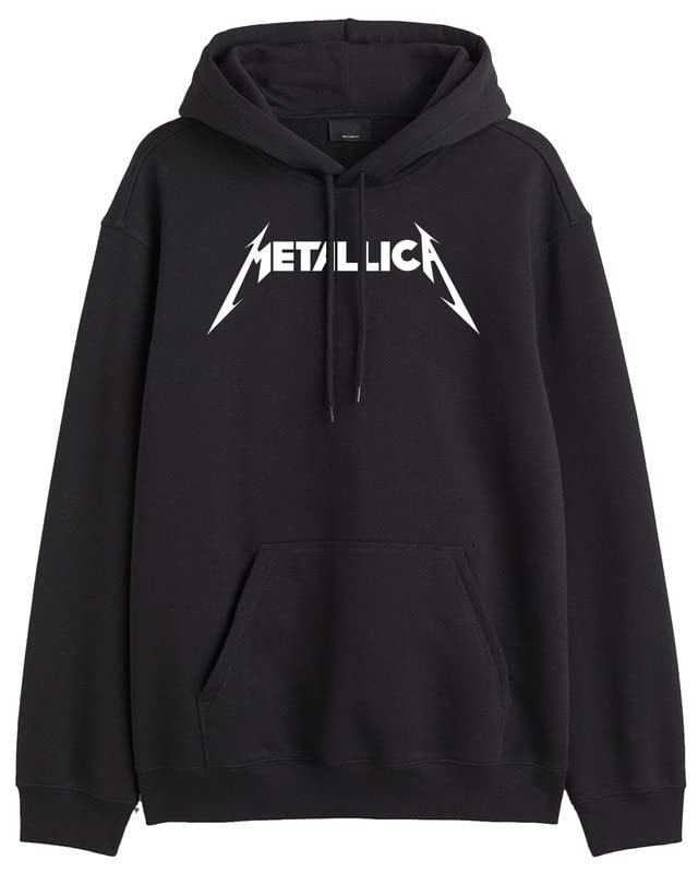 the duffers Men & Women Cotton Hoodie Metalicas Hooded Sweatshirt-picture-15