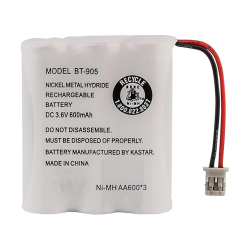 Uniden BT-905 Rechargeable Cordless Handset Phone Battery 3.6V 600mAh NiMH