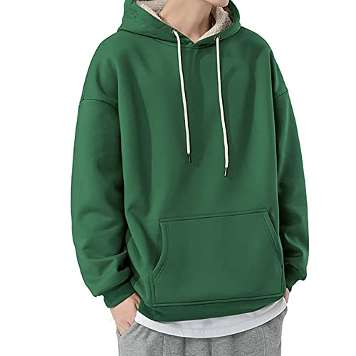 Sweat a capuche homme coupe lache en molleton doux ideal pour le weekend