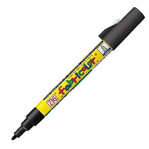 ZIG FABRICOLOR 010 BLACK (FABRIC MARKER) MADE IN JAPAN ZIG FABRICOLOR 010 BLACK (FABRIC MARKER) MADE IN JAPAN