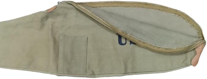 U.S Army WWII Carry Case Canvas Bag for M1 Carbine (KHAKI)