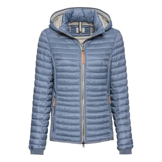 camel active Damen Leichte Steppjacke aus recyceltem Polyamid Blau, womenswear-40