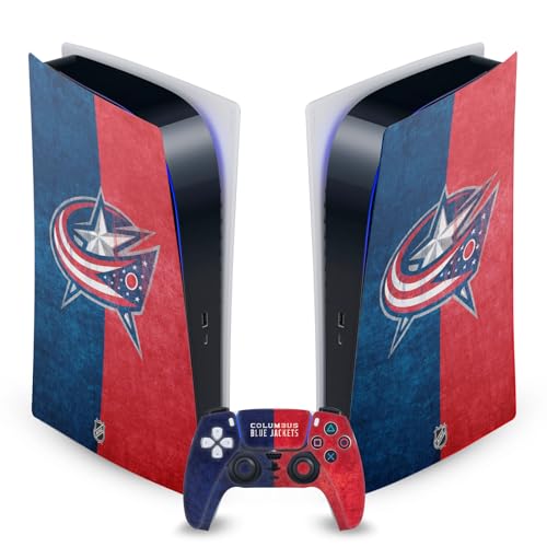 Autocollant NHL Columbus Blue Jackets PS5 Digital manette DualSense vinyle skin