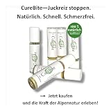 CureBite RollOn lindert schmerzfrei & effektiv Mückenstiche & Juckreiz - 100% pflanzlich aus den Alpen - mit Spitzwegerich & Arnika - 200 Anwendungen - Made in Germany (2)