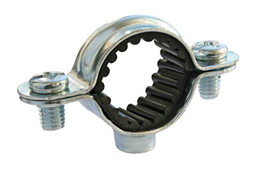 SOMATHERM FOR YOU - Collier simple isophonique Ø16 (x10) - Acier nickelé, gris