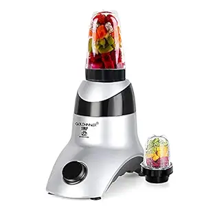 Goldwinner ORNBMGF21 1HP Mixer Juicer Grinder with 2 Jars (1 Large Bullet and 1 Small Bullet) - Black