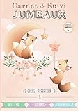 jumeaux et plus 31  Carnet de suivi Jumeaux: Cahier tout en un à compléter : journal de bord quotidien 1er âge + suivi de santé – Édition spéciale JUMEAUX – Cadeau idéal pour futur parent – 130 Pages avec des BONUS