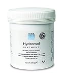 Hydromol Ointment, for The Management of Dermatitis, Eczema, Psoriasis and Other Dry Skin Conditions, Day and Night Treatment, suitable for sensitive skin, SLS Free, non-steroidal, for all ages, 1 kg