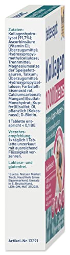 Bindegewebe Tabletten Tetesept Kollagen 1000 Intens Nahrungsergänzung