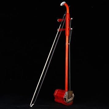 Chinese Erhu Musical Instrument, National Traditional Musical Instrument, 2-String Violin, Suitable for Beginners and Stage Performance