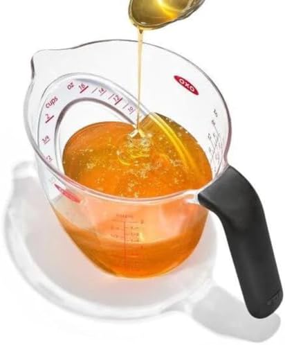 OXO 1050584V4UK Good Grips Angled Measuring Jug, 250 ml - Thumbnail 4