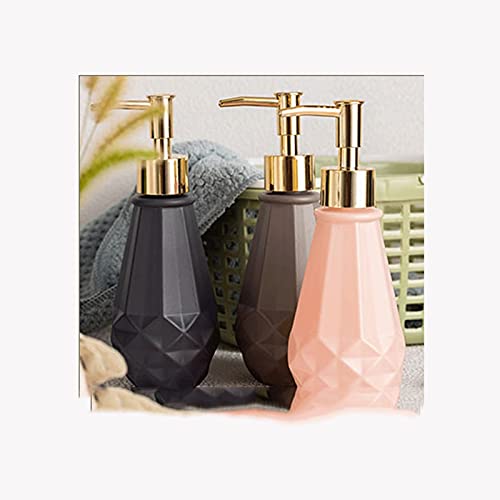 Distributeur de savon liquide à pression précise avec flacon verre - 6
