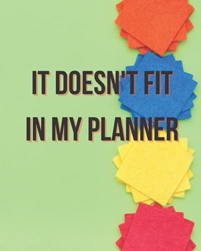 Teacher's Handy Helper: A Handy Journal for Things That Won't Fit In A Teacher Planner