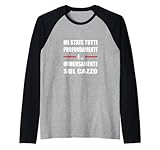 tricarico uomo donna regalo divertente umorismo maglia con maniche raglan