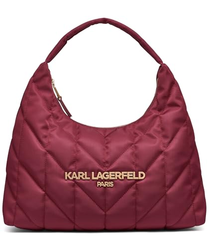 Image of KARL LAGERFELD Women's Voyage Hobo Bag With Logo