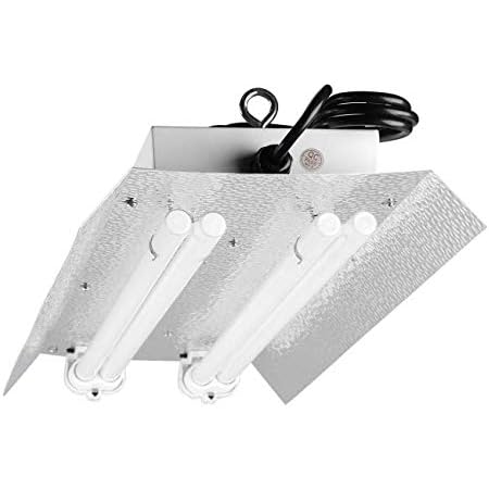 CFL Digitale Armatur 2x55W Stecklingsarmatur Grow TNeon LSR Pflanzenlampe