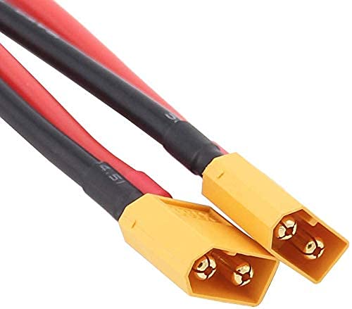 Adattatore Parallelo Deans 2x A 12AWG Per Traxxas, Compatibile Con Lipo, 3DRCPARTS