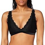 Iris & Lilly Damen Bustier aus Spitze, Schwarz, 36