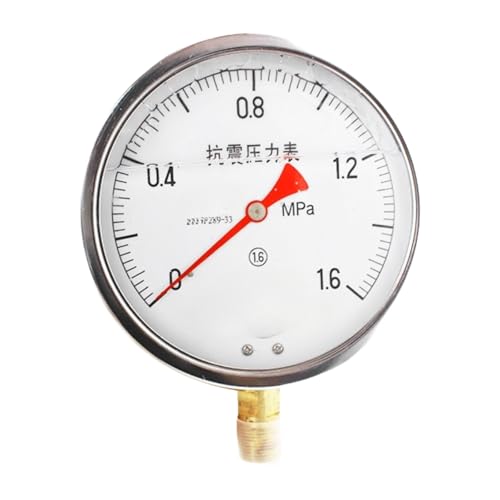 Manomètre 0-1MPa et -0.1 à 0.3 MPa pour contrôle de pression circuit hydraulique et gaz
