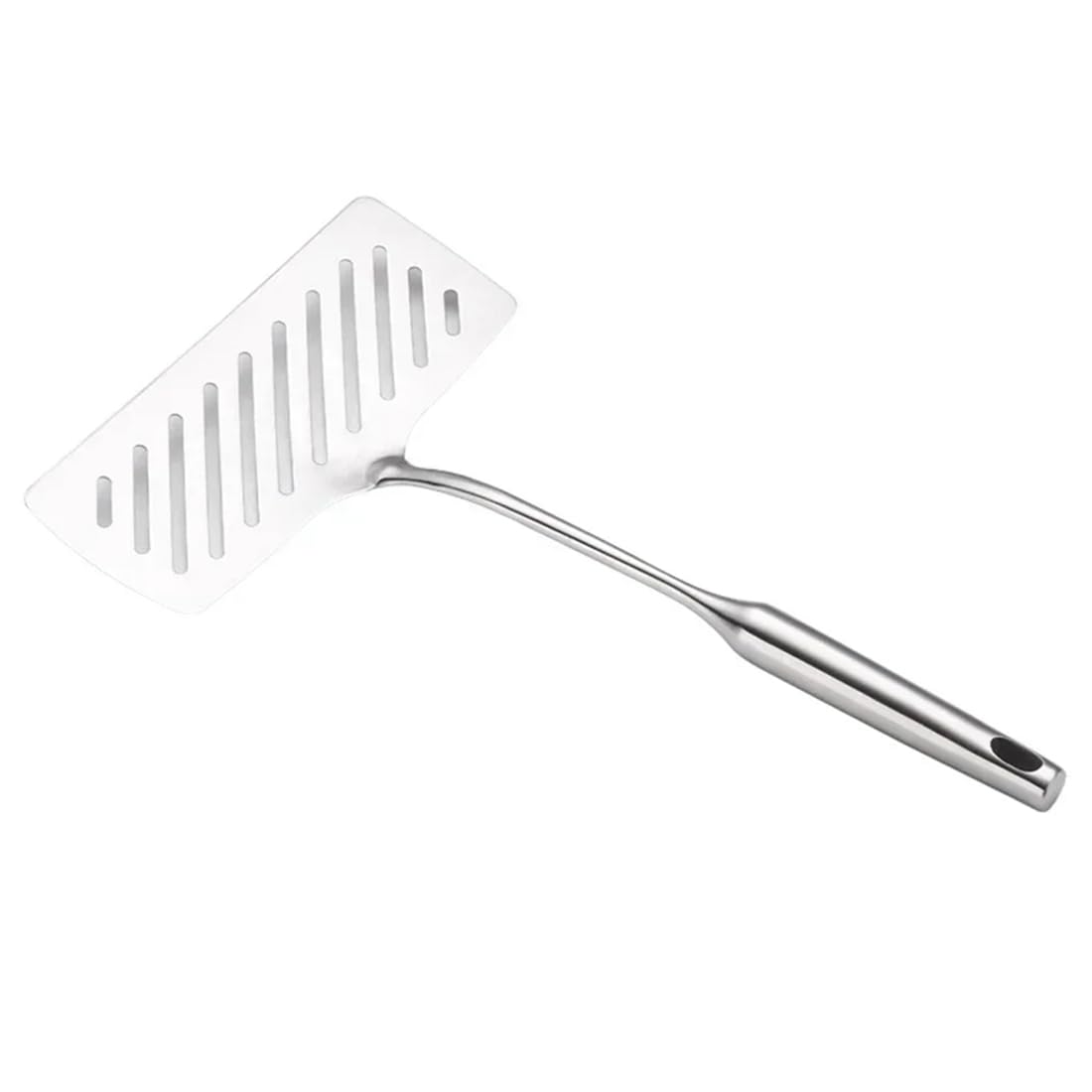 Hndhbfgrt Slated Beveled Fish Turner 304 Stainless Steel Extra Wide Fish Spatula Steak Shovel Kitchen Cooking Utensil Kit