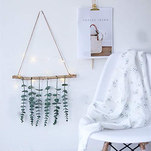 Aumveyi Eucalyptus Stems - 70Pcs Artificial Eucalyptus Leaves Stems Bulk - Faux Greenery Stems For Floral Arrangements - Plastic Fake Leaf Branches For Filling Home Wedding Flower Bouquet Décor #TOP5