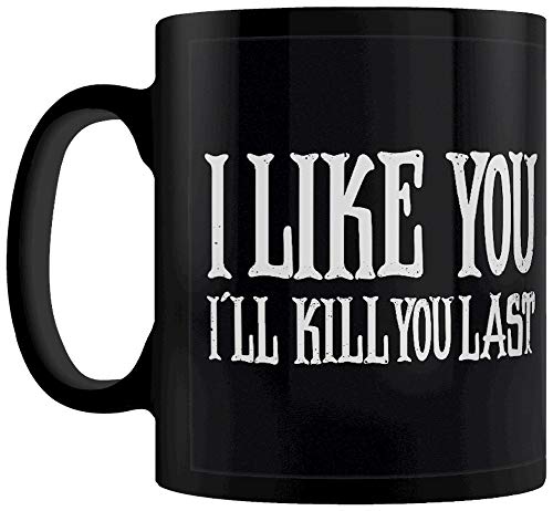 Grindstore I Like You I'll Kill You Last Becher Schwarz für 10,24 EUR (-38%) statt 15,99 EUR bei amazon.de Bild: Grindstore I Like You I'll Kill You Last Becher Schwarz für 10,24 EUR (-38%) statt 15,99 EUR bei amazon.de