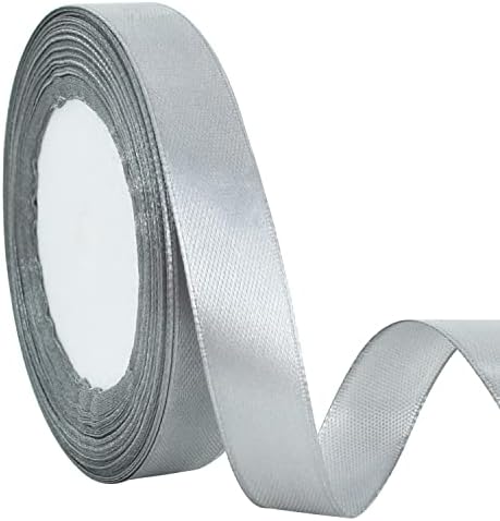 TONIFUL 6 inch x 22yd Wide Gold Satin Ribbon Solid Fabric Large Ribbon for Grand Opening Cutting Ceremony Wedding Birthday Party Decoration Gift Craft Chair Sash Table Car Bows Indoor or Outdoor Yard