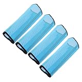 Toyvian 4 Stück Professionelle Atmungsaktive Pferde Mesh Boots Teiliges mit Stützstangen...