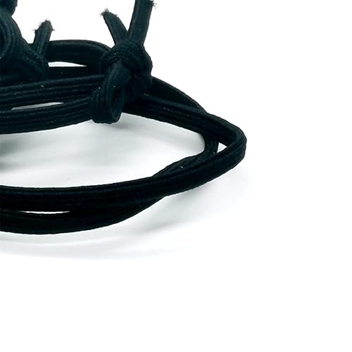 Miniatura 4 de 6 piezas de lazos trenzados de color caramelo, bandas elásticas para el cabello, cuerdas trenzadas, accesorios para el cabello para mujeres y niñas,