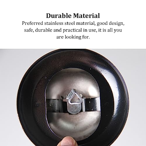 XUSIJAKQ1 Campainha de campainha de barra de mão para campainha de linha de arte em aço inoxidável c