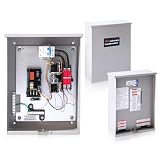 Fenglesha 100 Amp Automatic Transfer Switch Replacement for Generac RXSW100A3,w/Power Management 120/240V, 1-Phase, Open Transition Service Rated, NEMA 3R Aluminum Enclosure for Indoor and Outdoor Use