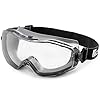 SolidWork Perfekt Sitzende Schutzbrille Staubdichte Arbeitsschutzbrille Mit Universeller Passform – Für Brillenträger Geeignet – (Grau, Klare)