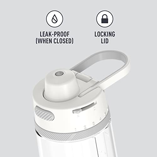 Alta Series By Thermos Hydration Bottle With Spout 24 Ounce, Sleet White #TOP1