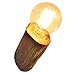 Produktbild Wandleuchte innen Hölzerne Wandlampen-Licht Nordic kreativ Retro-Art-Edison-Birne Nacht Schlafzimmer Aisle Korridorstudie Stump Single Head Wandleuchten