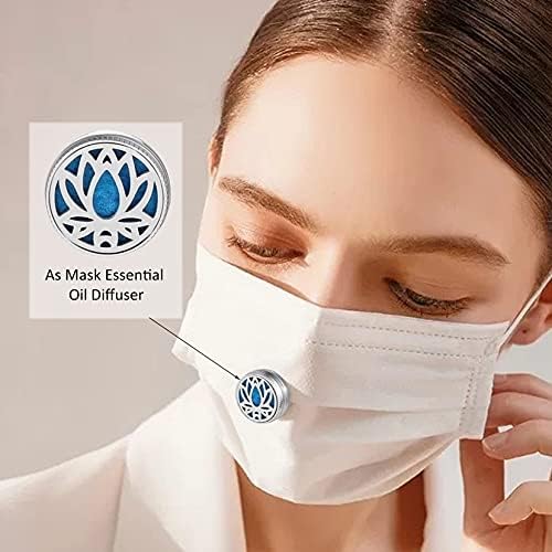 Difusor de Aromas NewCharms Imán para Mascarilla Acero Inoxidable miniatura 3