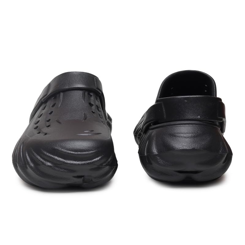 Image of JUSAN Men's Lightweight Comfort Clogs | Soft Cushion Slip-On Garden & Beach Clogs for Men | Breathable Waterproof Sandals with Non-Slip Sole | Casual Outdoor Summer Footwear for Men