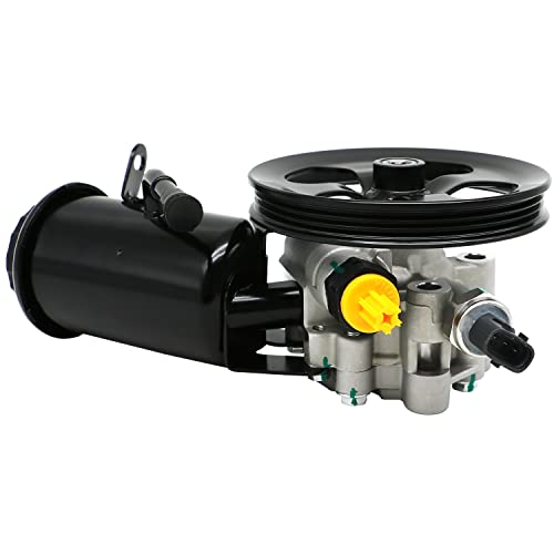 Chefull 21-5242 Power Steering Pump with Pulley Reservoir Fits for 2004-2006 Scion xA xB, 2000-2005 Toyota Echo, For 1.5L 1497cc, 4431052050 Power Assist Pump