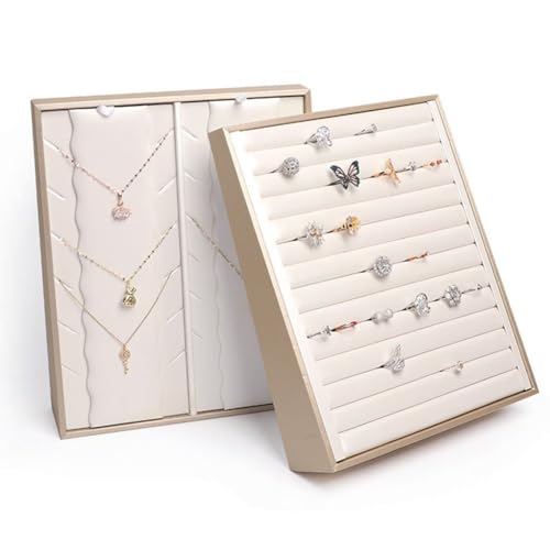 Panneau d'affichage de bracelet et colliers avec support en velours - 4