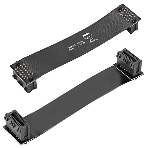 Flexible SLI Bridge GPU Cable, VGA Card SLI Flexible Bridge Cable Interconnect Connector 10cm, Dual Graphics Card SLI Crossfire Cable Bridge Connector for nVidia GPUs Graphic Cards