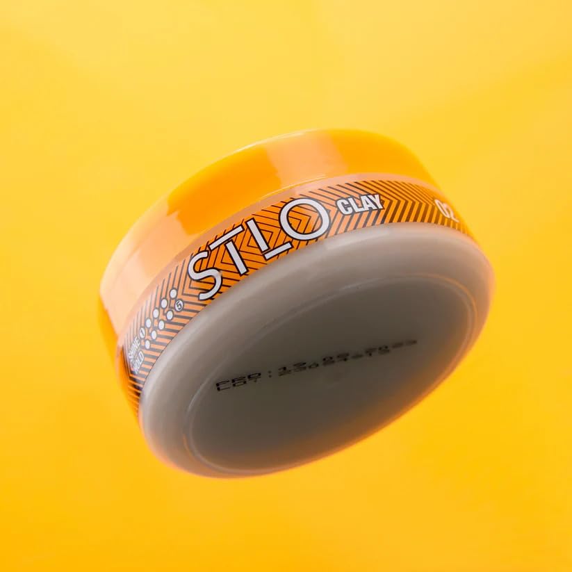 STLO Clay Everyday Essential - Strong Hold Matte Finish Hair Styling Clay for Men
