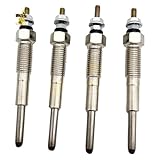 4PCS Glow Plugs 16415-65512 1641565512 Fit for Kubota Engine V3300 V3600 V3800 Tractor M6800HD