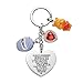 Melix Home Inspirational Gifts You Are Braver Than You Believe Friendship Gift Keychains
